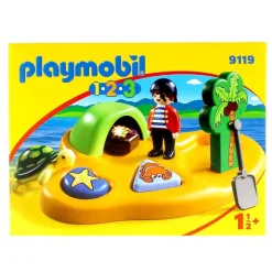 PLAYMOBIL Playmobil-1.2.3 Isla Pirata