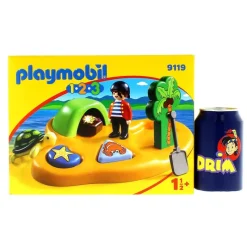 PLAYMOBIL Playmobil-1.2.3 Isla Pirata