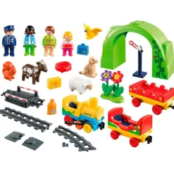 PLAYMOBIL Playmobil-1.2.3 Mi Primer Tren