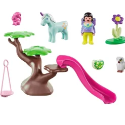 PLAYMOBIL Playmobil-1.2.3 Parque Infantil Hada