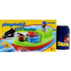 1.2.3 Pescador con Bote*PLAYMOBIL Outlet