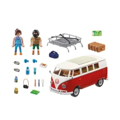 PLAYMOBIL Playmobil|Playmobil-Volkswagen T1 Camping Bus