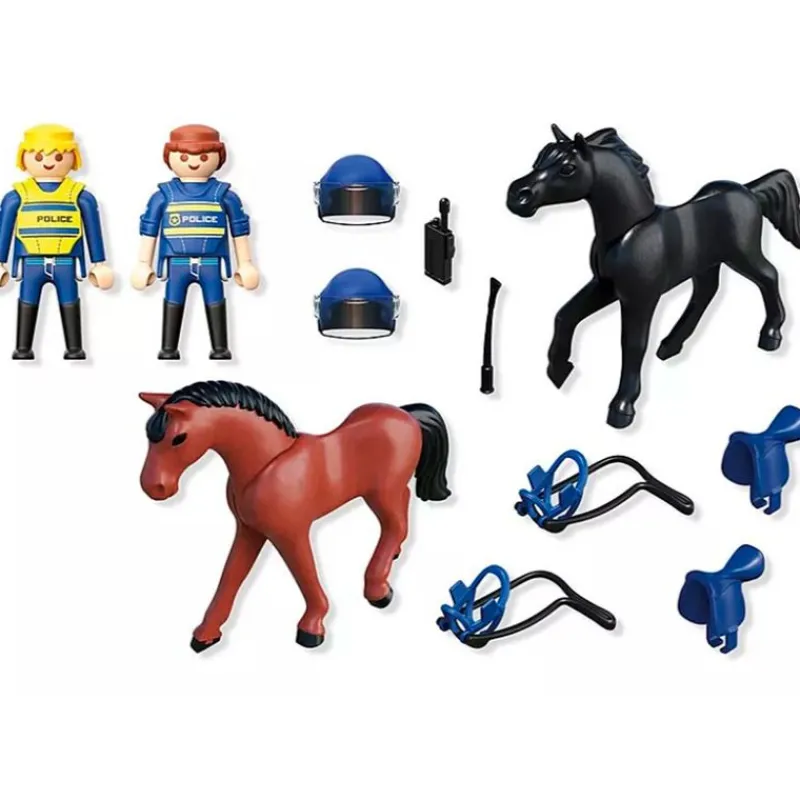 Action Escuadrón Policial a Caballo*PLAYMOBIL Clearance