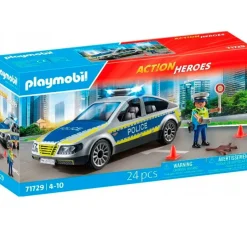 Action Heroes Coche Patrulla*PLAYMOBIL Sale