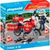 PLAYMOBIL Playmobil-Action Heroes Moto de Bomberos