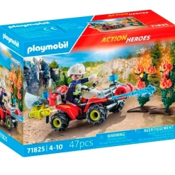 Action Heroes Quad de Bomberos*PLAYMOBIL Outlet
