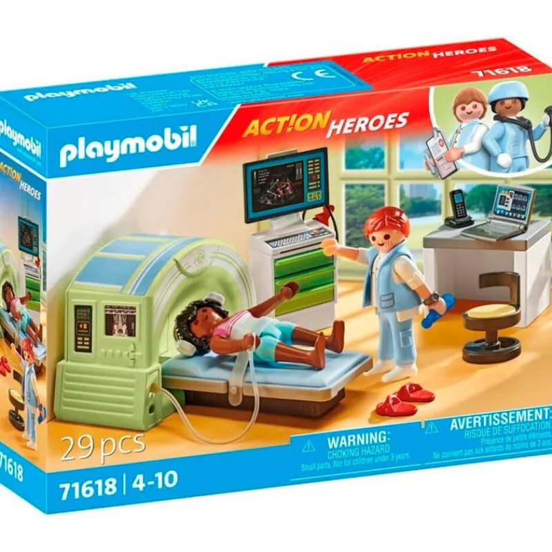 PLAYMOBIL Playmobil-Action Heroes Resonancia con Paciente