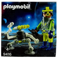 PLAYMOBIL Playmobil-Agente Espacial con Robot