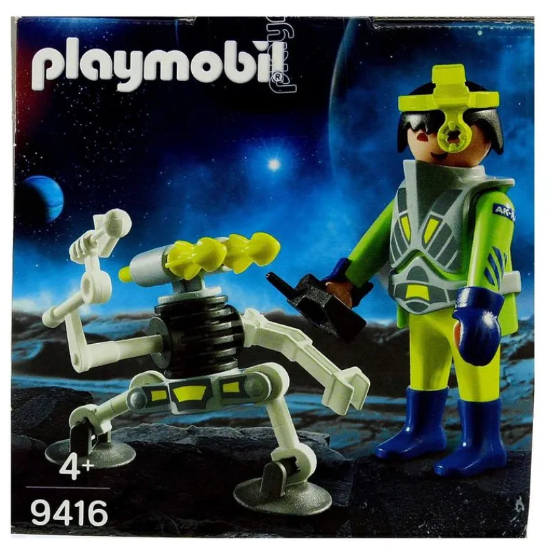 PLAYMOBIL Playmobil-Agente Espacial con Robot