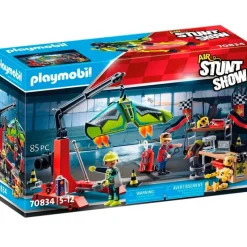 PLAYMOBIL Playmobil-Air Stuntshow Estación de Servicio