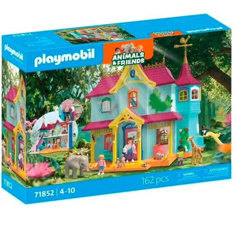 PLAYMOBIL Playmobil-Animals & Friends Mansión Animales