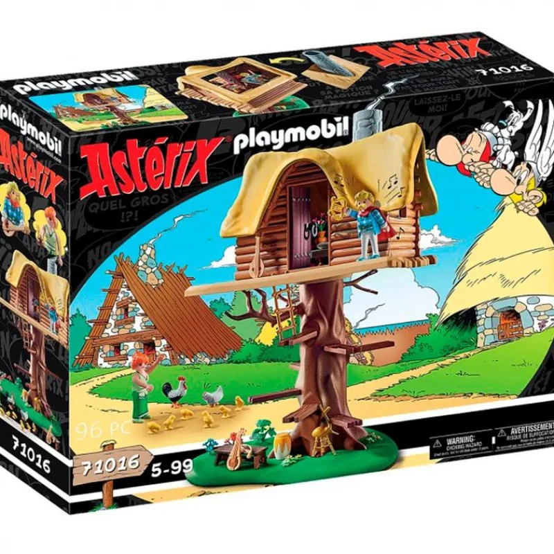PLAYMOBIL Playmobil-Astérix Asurancetúrix con Casa del Árbol