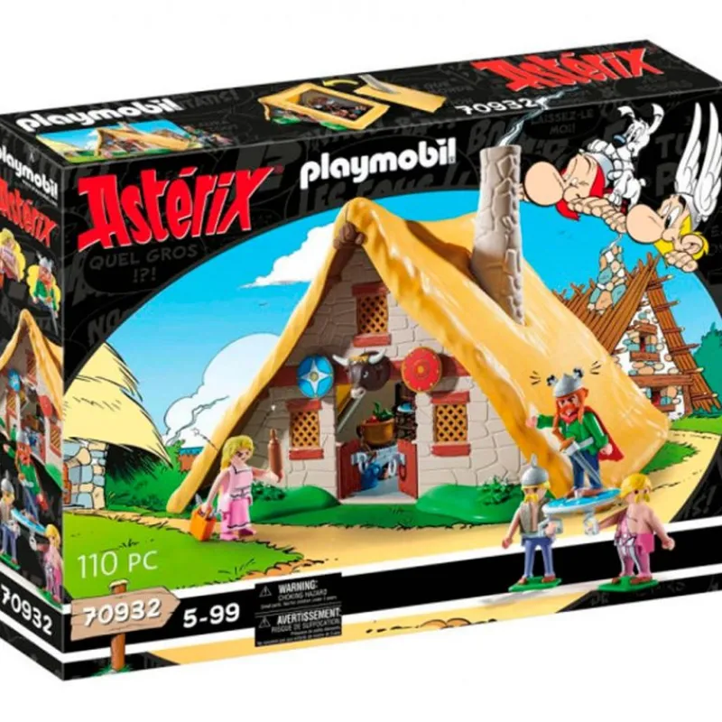 PLAYMOBIL Playmobil-Astérix: Cabaña de Abraracúrcix