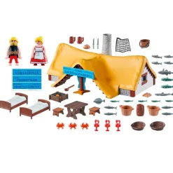 Astérix Cabaña Ordenalfabetix*PLAYMOBIL New