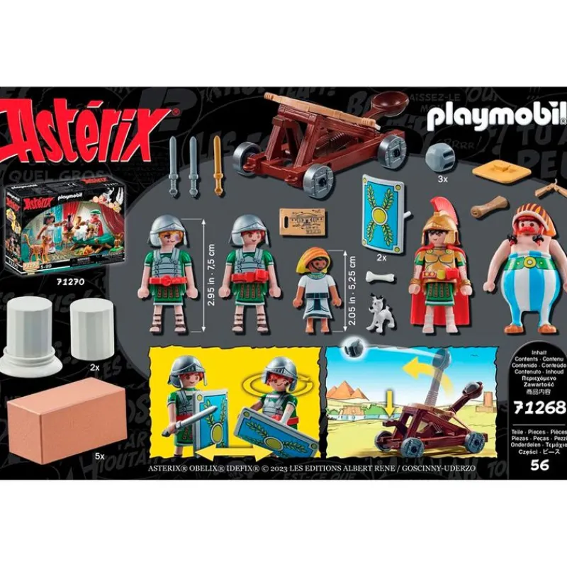 PLAYMOBIL Playmobil-Astérix Numerobis Batalla de Palacio