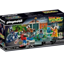 PLAYMOBIL Playmobil|Playmobil-Back to the Future Parte II Persecución