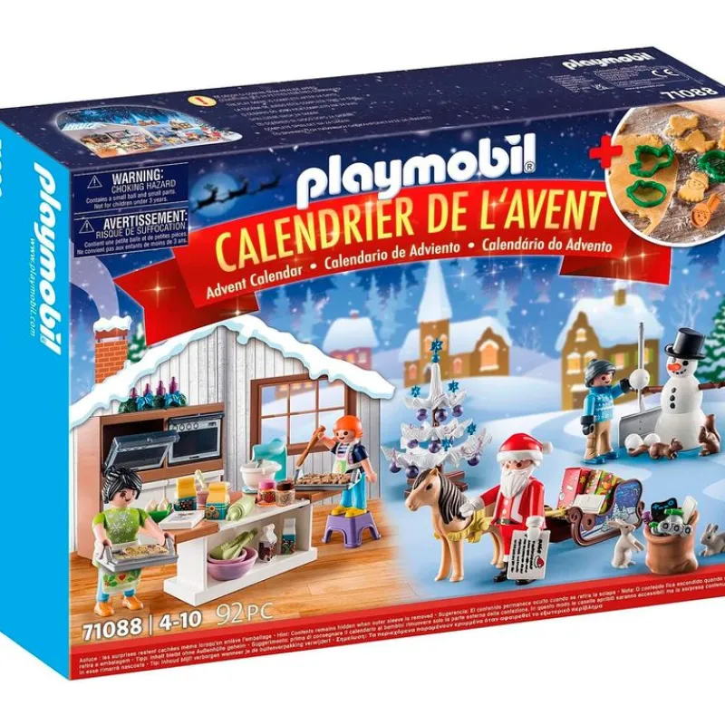 PLAYMOBIL Playmobil-Calendario Adviento Pastelería Navideña