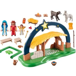 PLAYMOBIL Playmobil-Christmas Belén con Luz