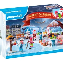 PLAYMOBIL Playmobil-Christmas Calendario Adviento Mercado
