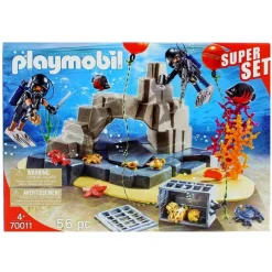PLAYMOBIL Playmobil-City Acion SuperSet Unidad de Buceo