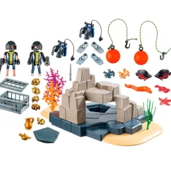 PLAYMOBIL Playmobil-City Acion SuperSet Unidad de Buceo