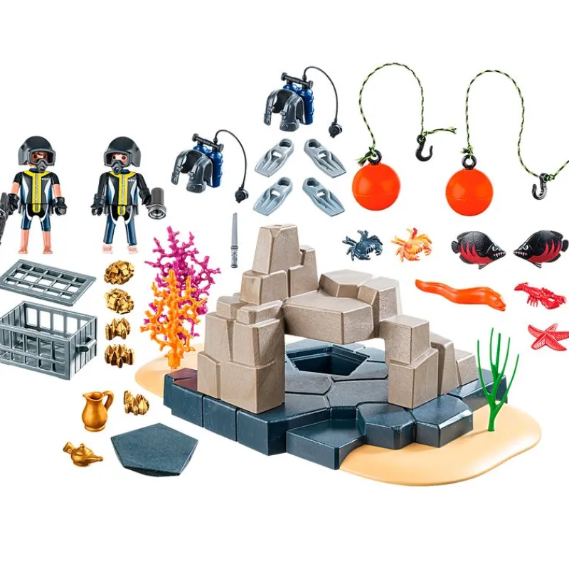 PLAYMOBIL Playmobil-City Acion SuperSet Unidad de Buceo