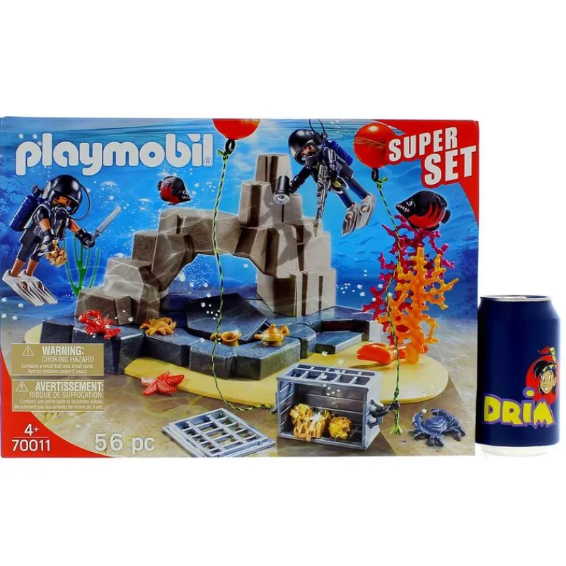 PLAYMOBIL Playmobil-City Acion SuperSet Unidad de Buceo