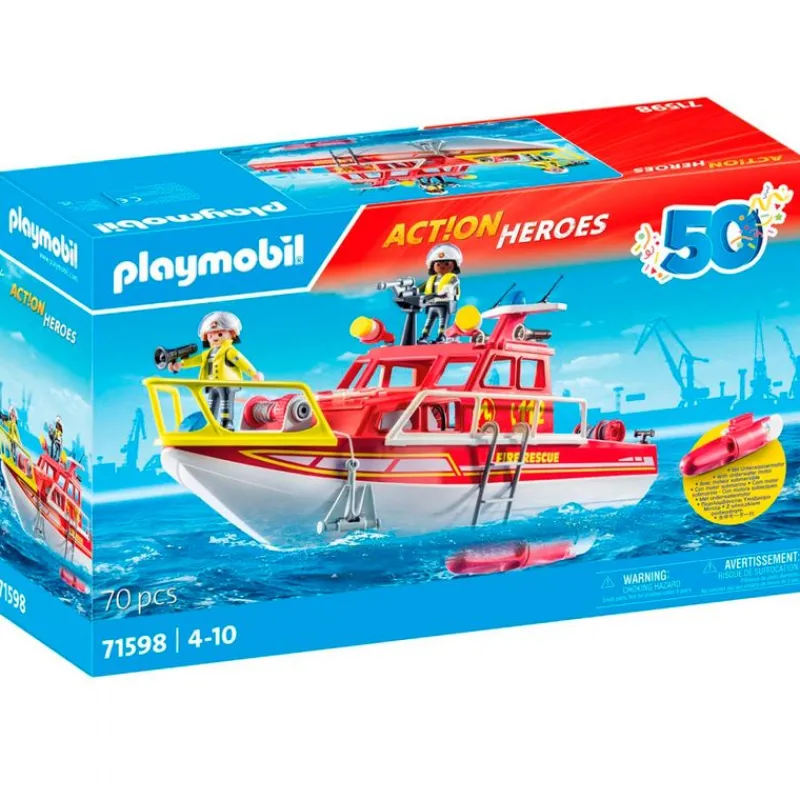 City Action Barco de Rescate*PLAYMOBIL Hot
