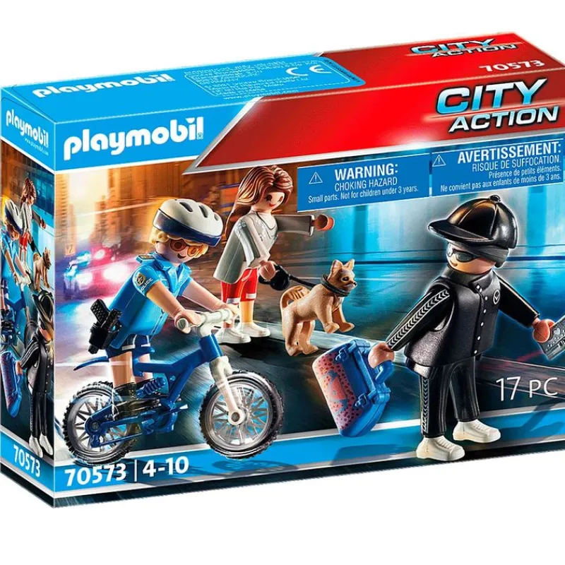 PLAYMOBIL Playmobil-City Action Bici Policial
