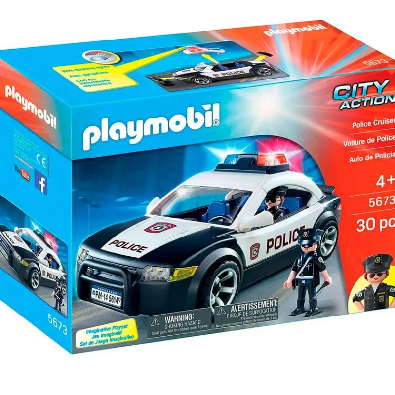 PLAYMOBIL Playmobil-City Action Coche de Policía