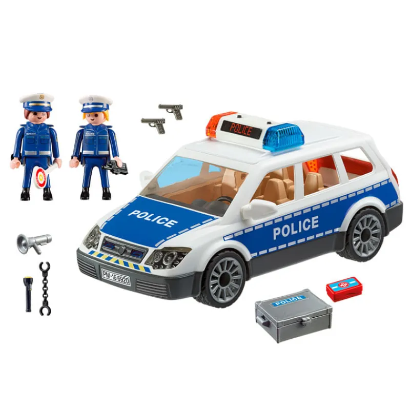 City Action Coche de Policía con Luces y Sonido*PLAYMOBIL Hot