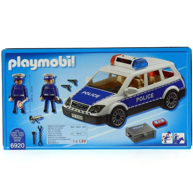 City Action Coche de Policía con Luces y Sonido*PLAYMOBIL Hot