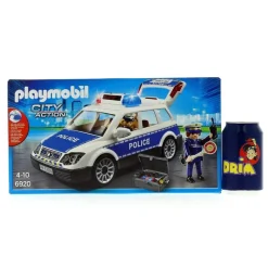 City Action Coche de Policía con Luces y Sonido*PLAYMOBIL Hot