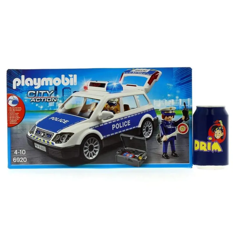 City Action Coche de Policía con Luces y Sonido*PLAYMOBIL Hot