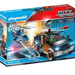 City Action Helicóptero Vehículo Huido*PLAYMOBIL Outlet