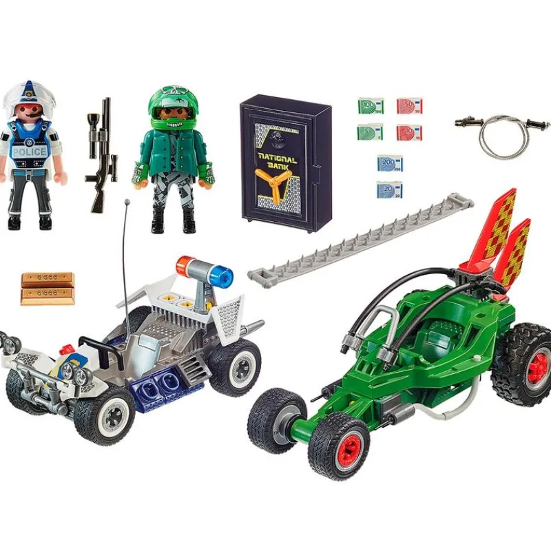 PLAYMOBIL Playmobil-City Action Kart Persecución Caja Fuerte