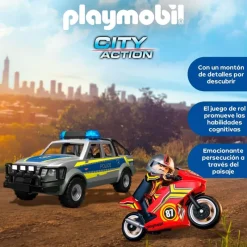 City Action Pick Up Persecución Policial*PLAYMOBIL Clearance