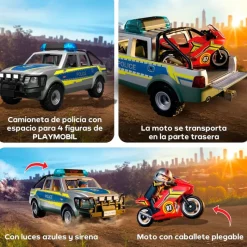 City Action Pick Up Persecución Policial*PLAYMOBIL Clearance