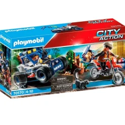City Action Policía Persecución Tesoro*PLAYMOBIL Hot