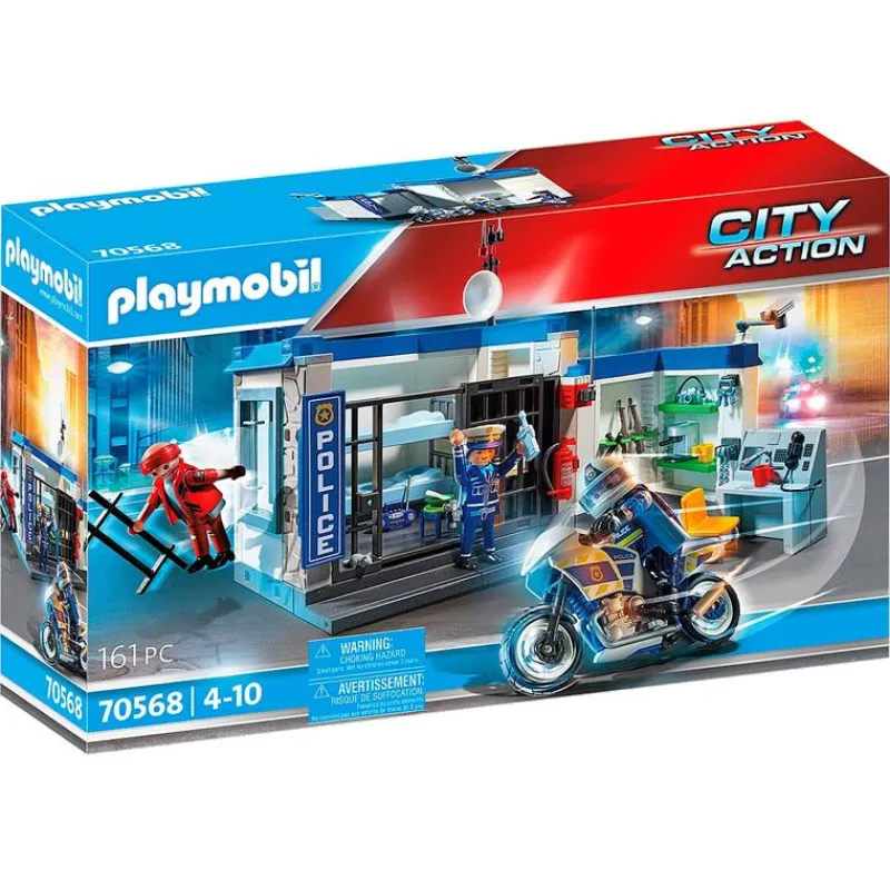 PLAYMOBIL Playmobil-City Action Policía: escape de prisión