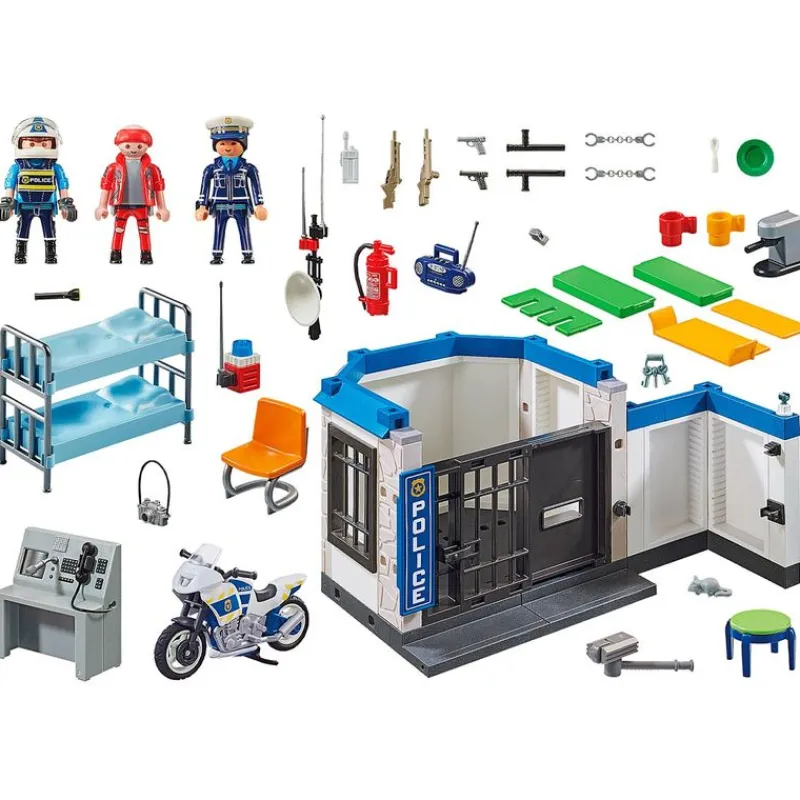 PLAYMOBIL Playmobil-City Action Policía: escape de prisión