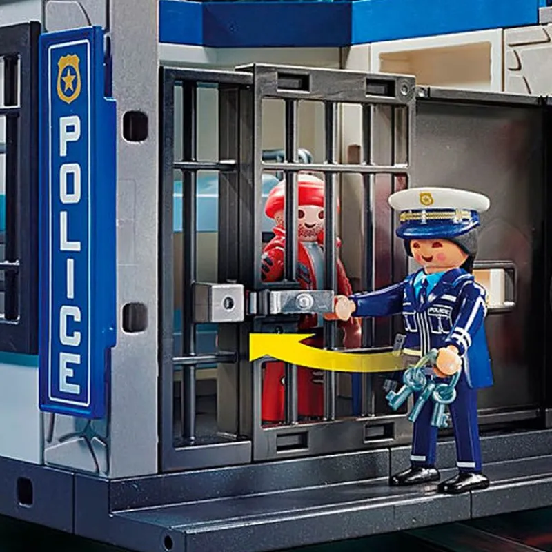 PLAYMOBIL Playmobil-City Action Policía: escape de prisión