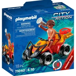 City Action Quad de Rescate*PLAYMOBIL Hot