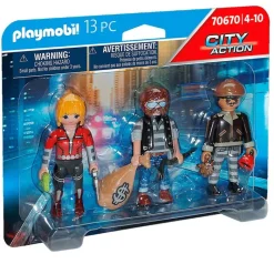 City Action Set Figuras Ladrones*PLAYMOBIL Clearance
