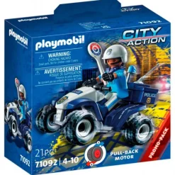 City Action Speed Quad*PLAYMOBIL