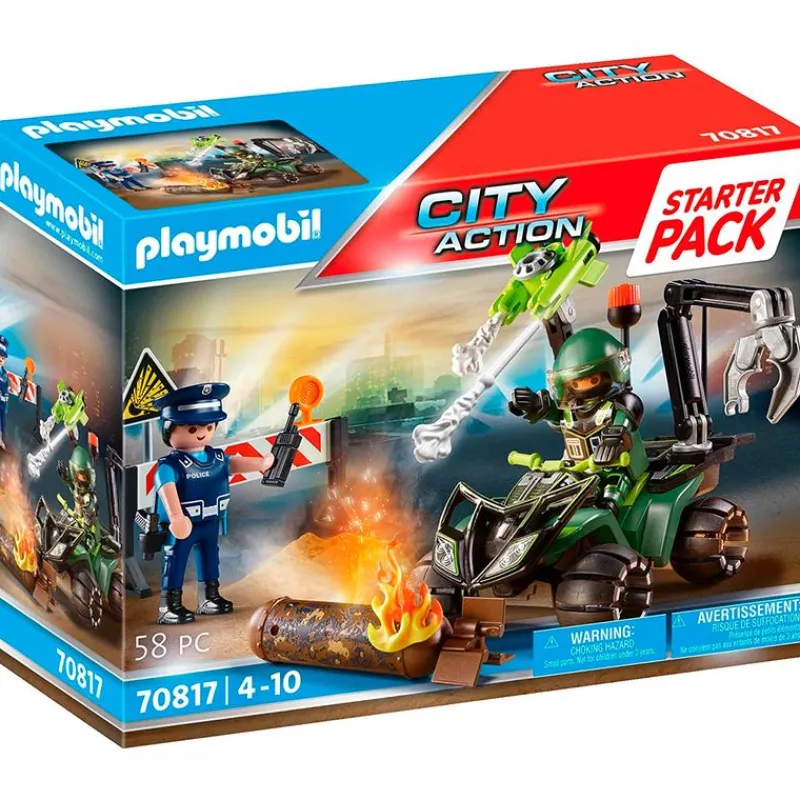 PLAYMOBIL Playmobil-City Action Starter Pack Entrenamiento