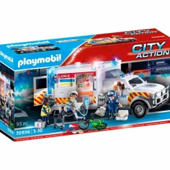 City Action Vehículo US Ambulancia*PLAYMOBIL Discount