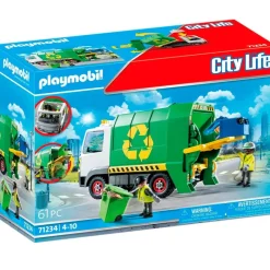 PLAYMOBIL Playmobil-City Life Camión de Reciclaje