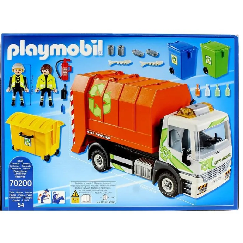 City Life Camión de Reciclaje*PLAYMOBIL Discount