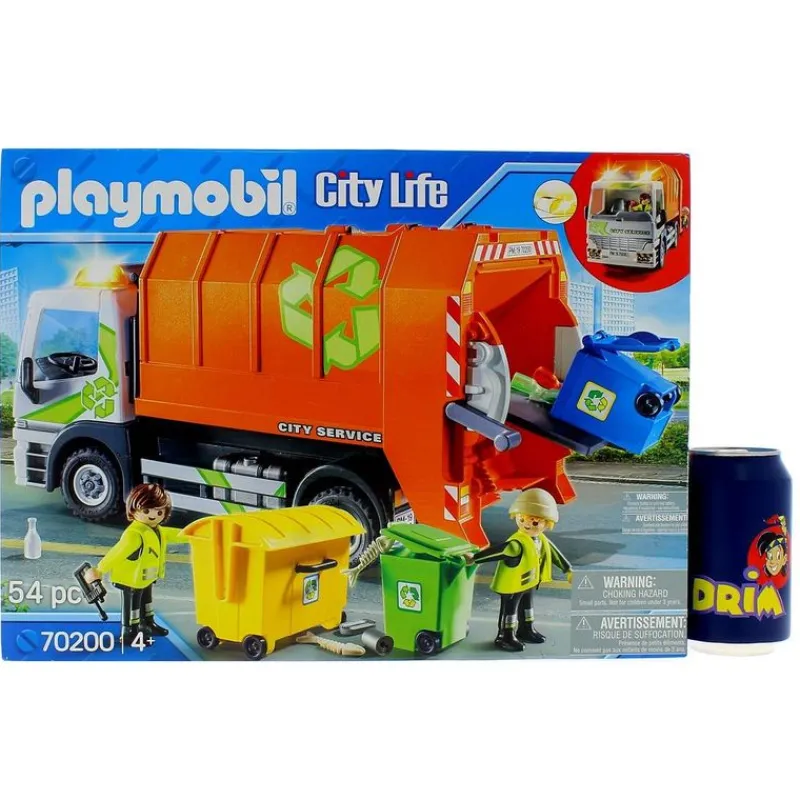 City Life Camión de Reciclaje*PLAYMOBIL Discount